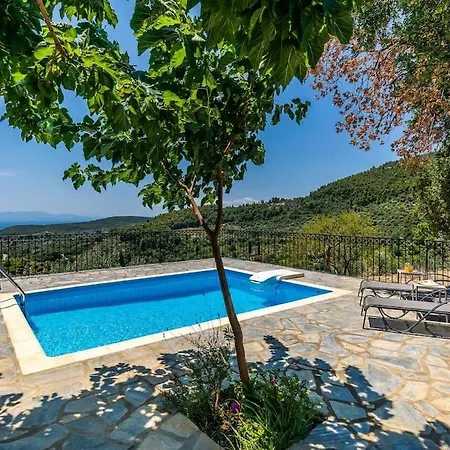 Lina With Swimming Pool On Skopelos Island Villa Pefkias